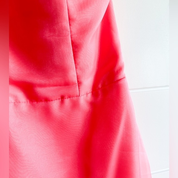 Alfred Angelo - Pink Coral Strapless Special Occasion Dress - Size 9 - Picture 6 of 15